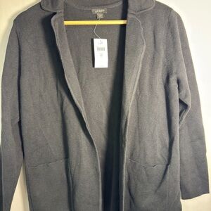 J. Jill Open Front Knit Cardigan NWT